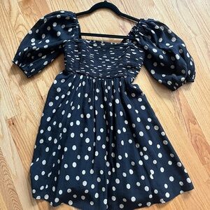 Abercrombie & fitch Emerson Polka Dot mini Dress
